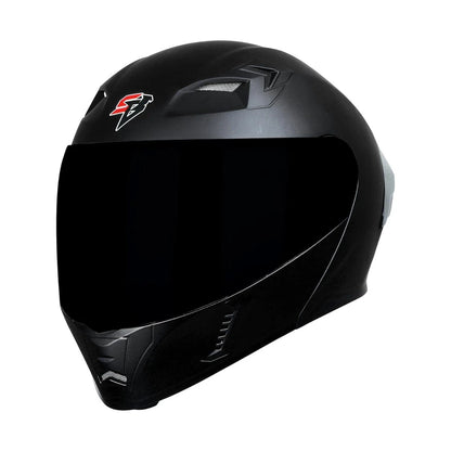 Steelbird SBA-20 Dual Visor Flip Up Full Face Helmet for Motorcycle (600 MM)
