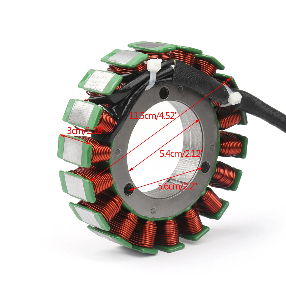 Magneto Generator Stator Coil for Suzuki LT-F500F QuadRunner 500 (1998–2002) M550-A078