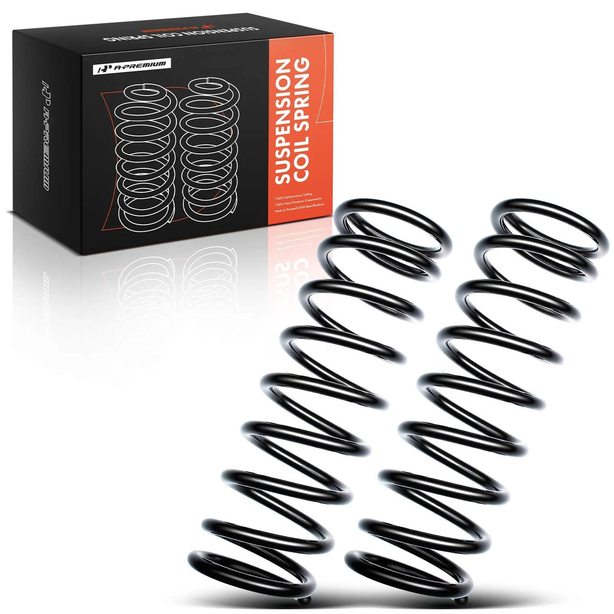 2X Front Suspension Coil Springs for Jeep Grand Cherokee WJ (1999–2004) 52088263