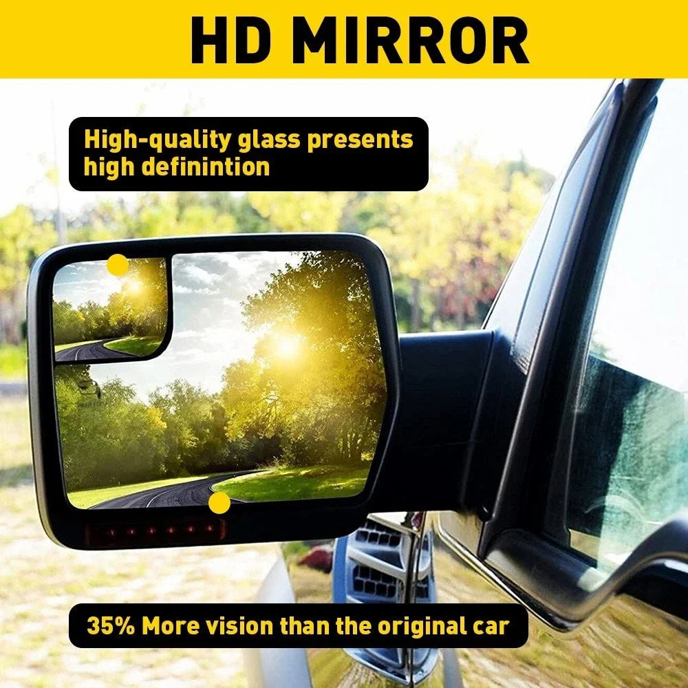 Exterior Side View Door Mirror Glass for Ford F-150 (2015–2023)