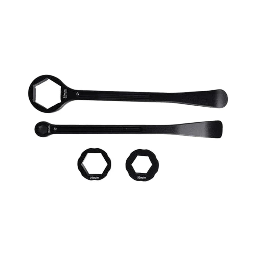3-Piece Tire Repair Lever Tool Set for Motorcycle (32mm, 2722mm, 1310mm)