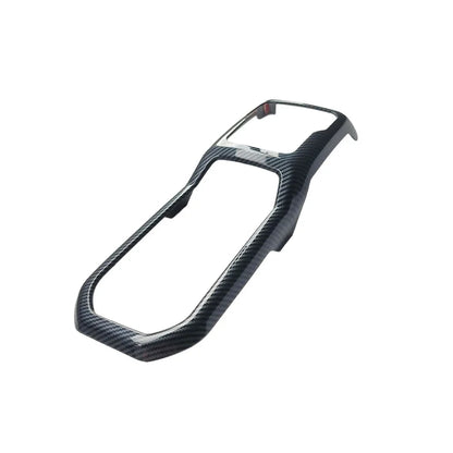 Carbon Look Center Gear Panel Shift Cup Holder Cover for Jeep Wrangler JL JT (2018–2023)