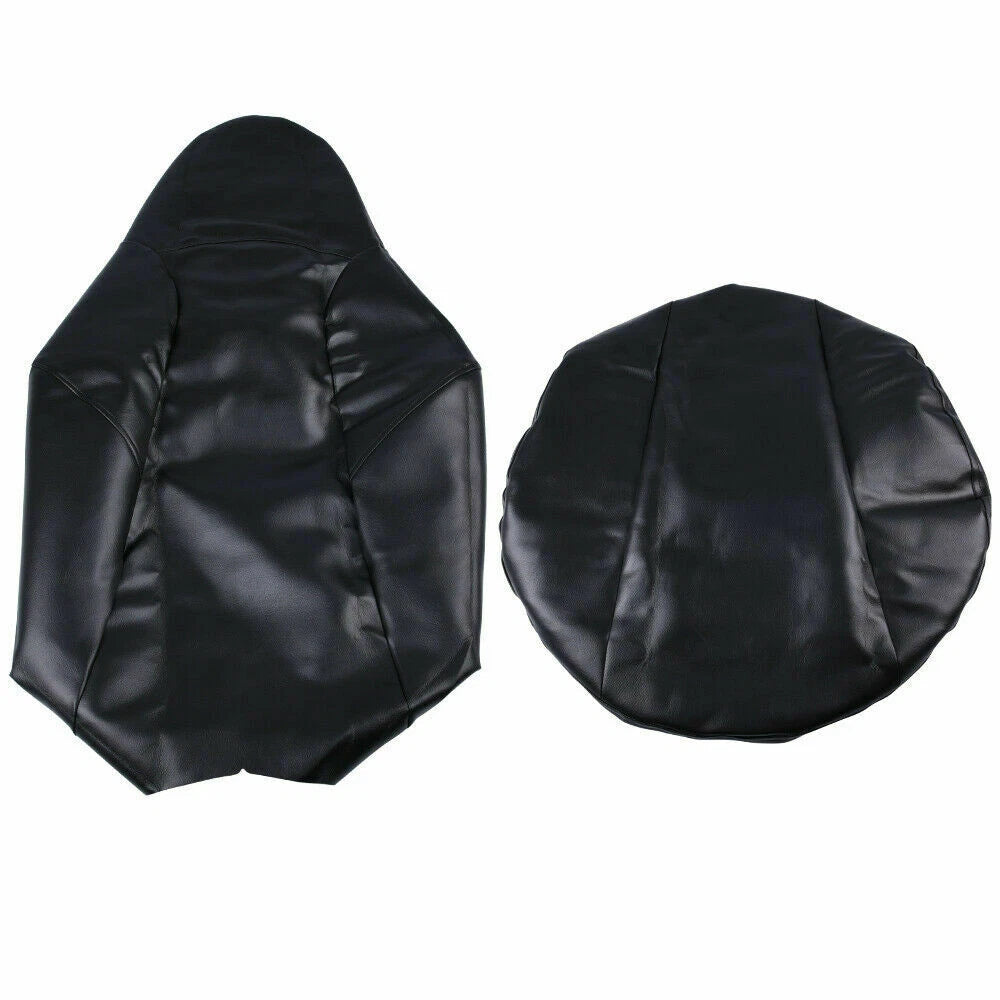 Leather Seat Cover Kit for Polaris RZR 570 800 900 (2008–Present) A-03SCB7109PBK