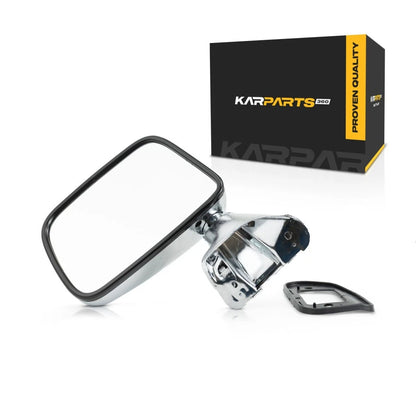 Driver Side Door Mirror for Toyota Pick Up (1987–1988) Chrome TO1320108