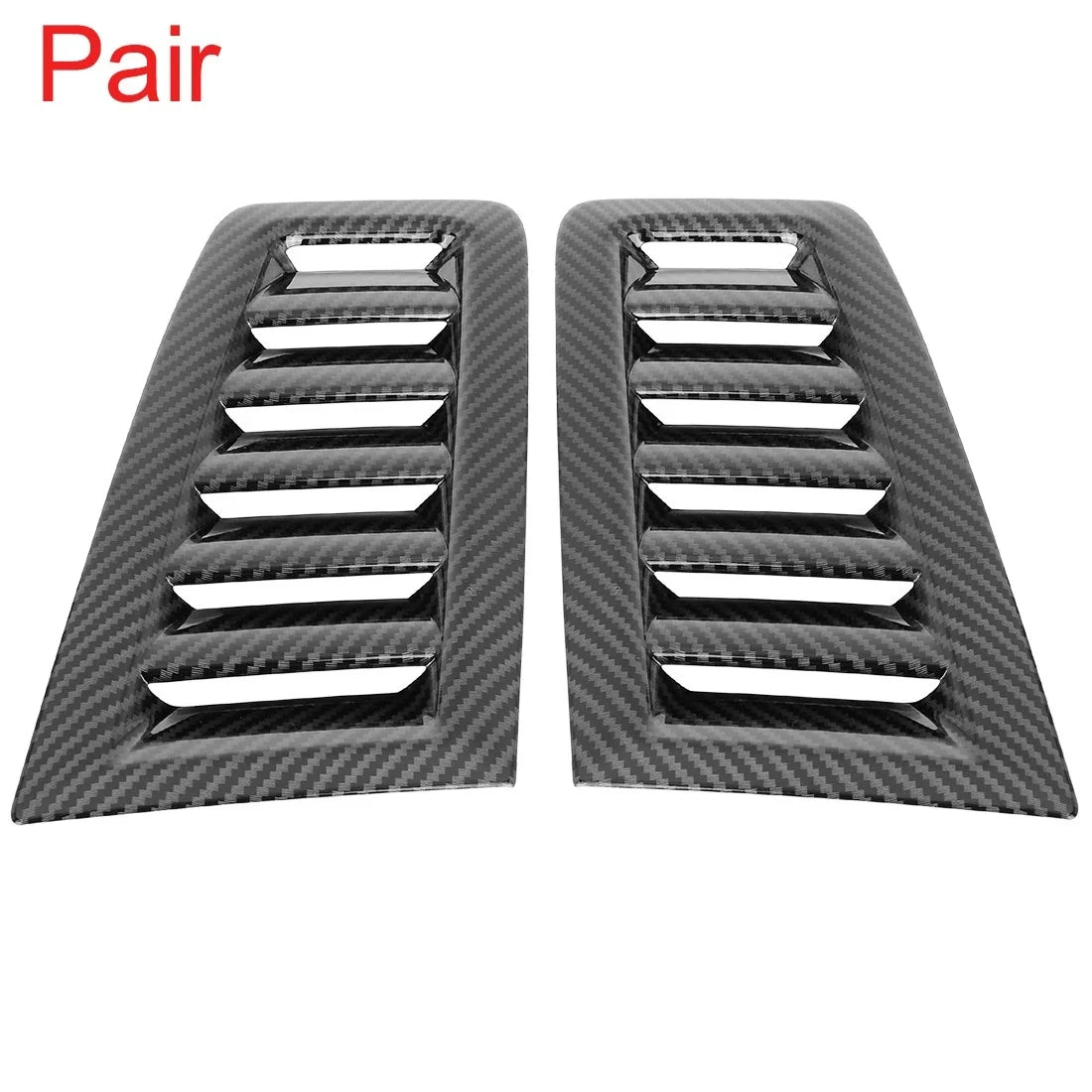 Pair Scoop Intake Hood Vent for Ford Focus MK2 MK3 (2005–2018)