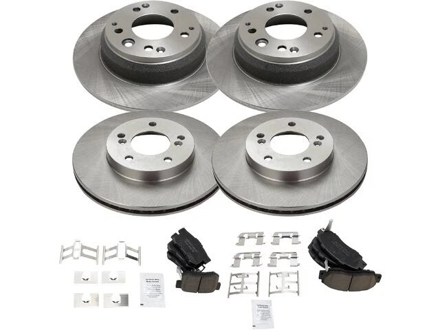 Brake Pad and Rotor Kit for Isuzu Oasis (1996–1999) 82435RPJG
