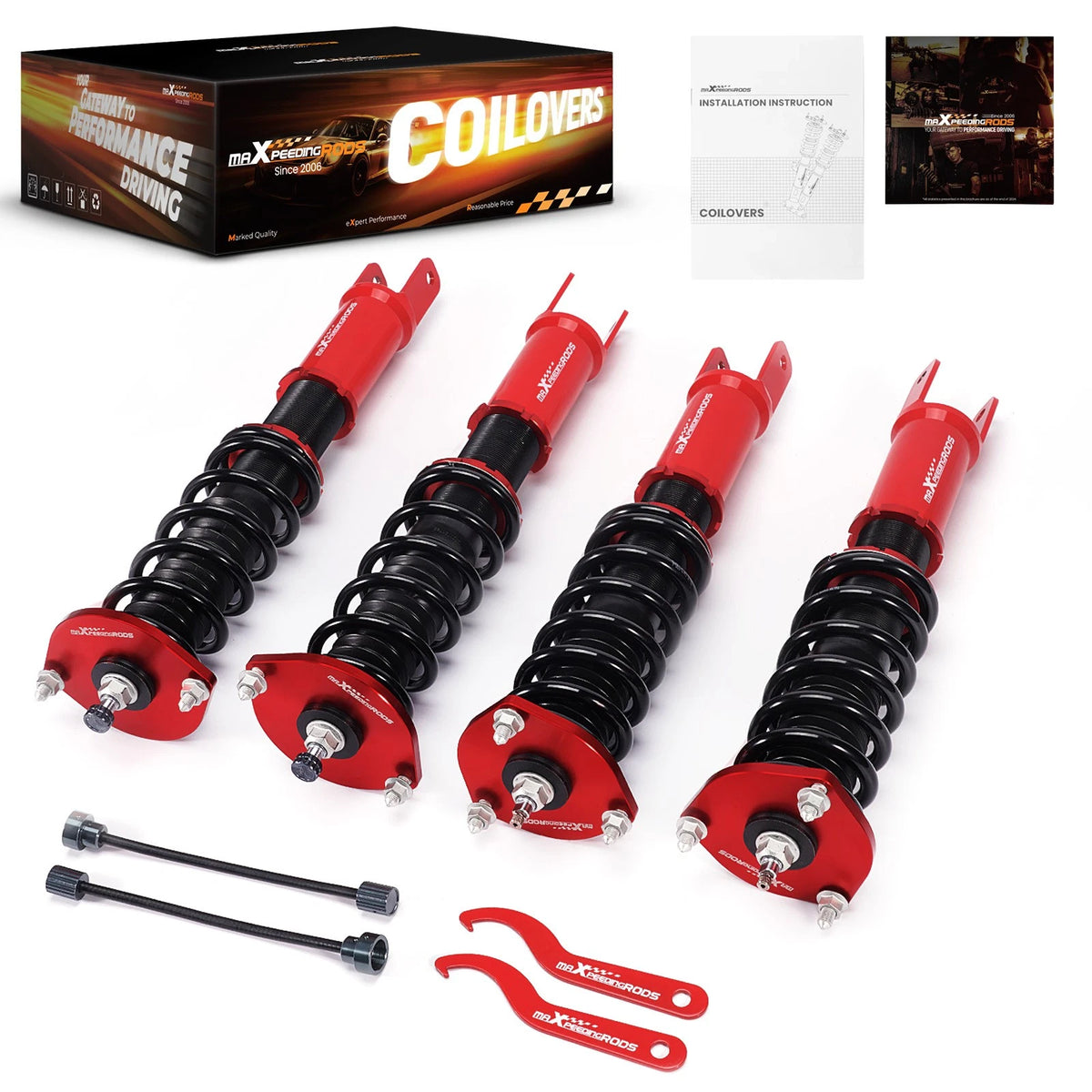 24 Way Coilovers Suspension Lowering Kit for Mazda MX-5 Miata (2016–present) OFBV4C