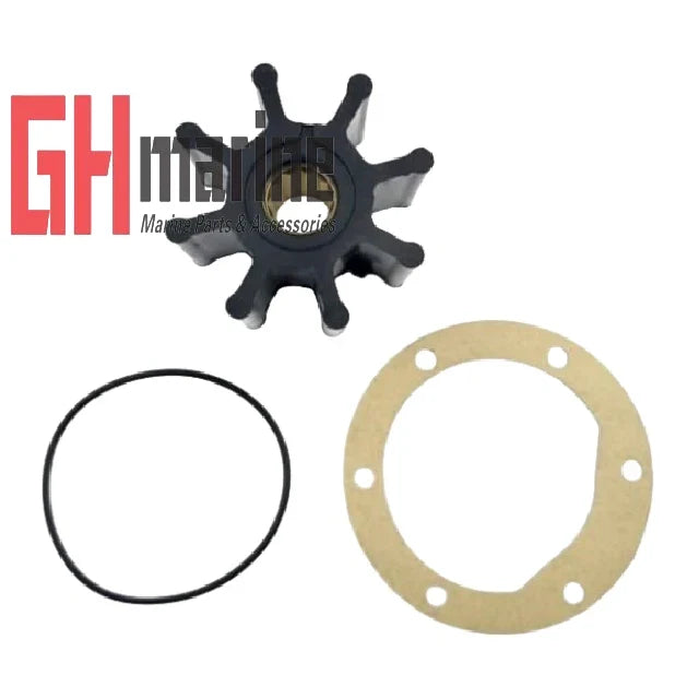 Flexible Raw Water Pump Impeller Kit for Mercury Marine 4 Cyl Inboard