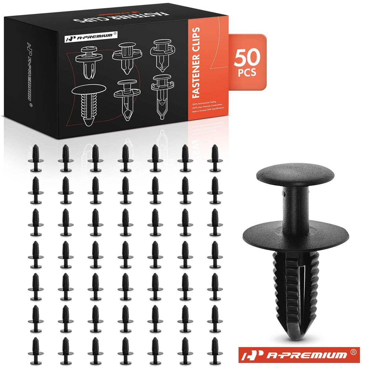 50Pcs Nylon Trim Clips for Mercedes (A2309900092, 2309900092, 230-990-00-92)