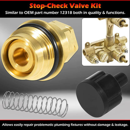 Stop-Check Valve Kit for Moen Legend, Monticello Tub & Shower Faucets