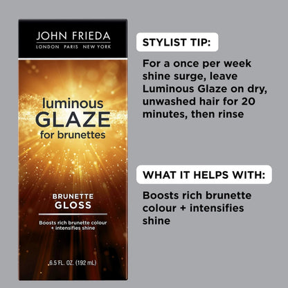 Pack of 2 John Frieda Brilliant Brunette Luminous Hair 6.5 Fl Oz