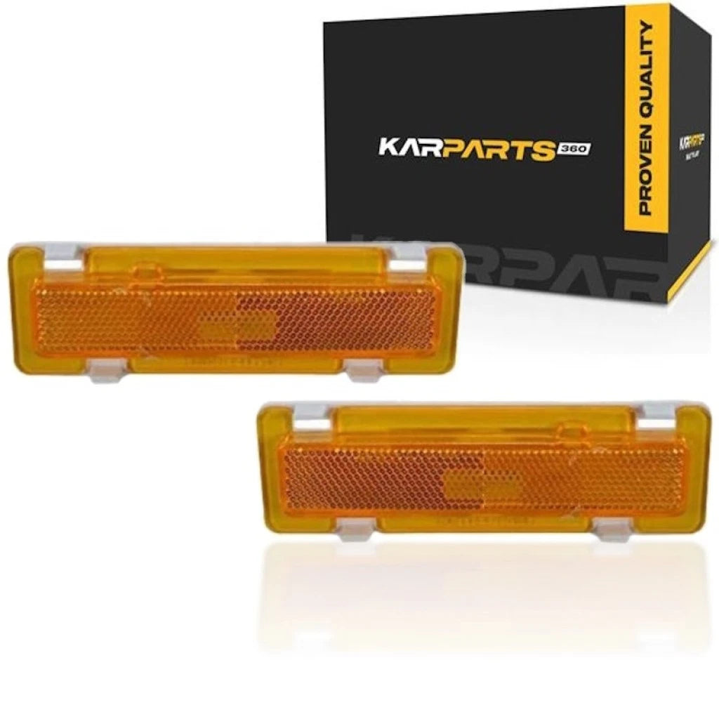 Pair of Side Marker Lights for Chevy Camaro (1982–1992) PLX-M1-334-1401L-US, GM2550118, GM2551110