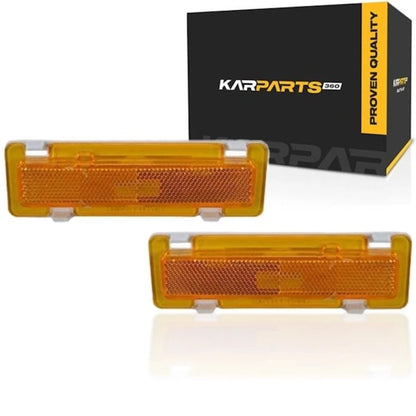 Pair of Side Marker Lights for Chevy Camaro (1982–1992) PLX-M1-334-1401L-US, GM2550118, GM2551110
