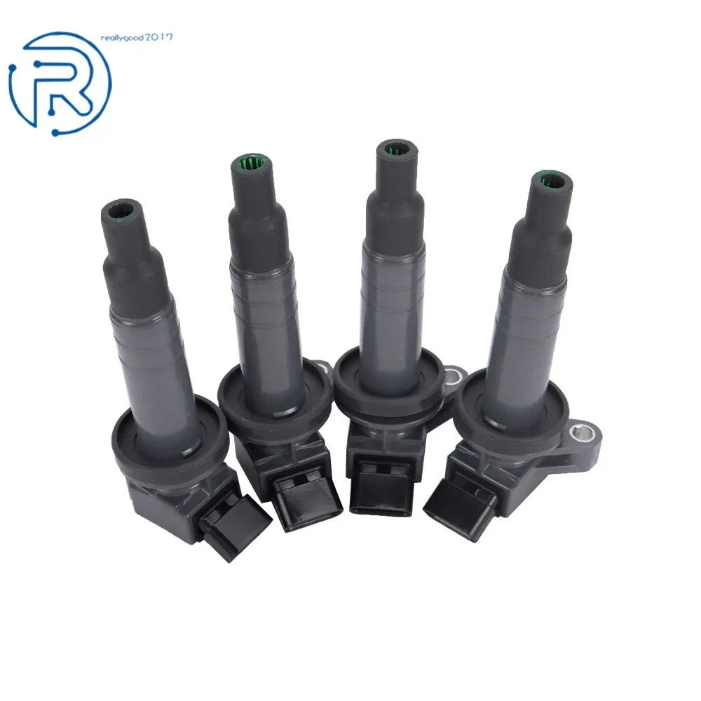 Set of 4 Ignition Coils for Toyota Corolla Celica Matrix (2000–2008) UF247 90919-02339