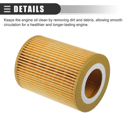 Engine Oil Filter with Gasket Set for BMW 330Ci (2001–2006) No. 11427512300