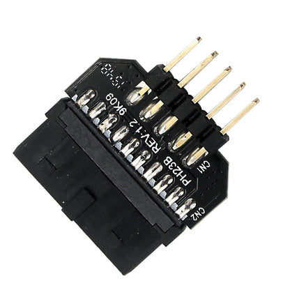 USB 3.0 20pin to USB 2.0 9pin Adapter for Computer Motherboard
