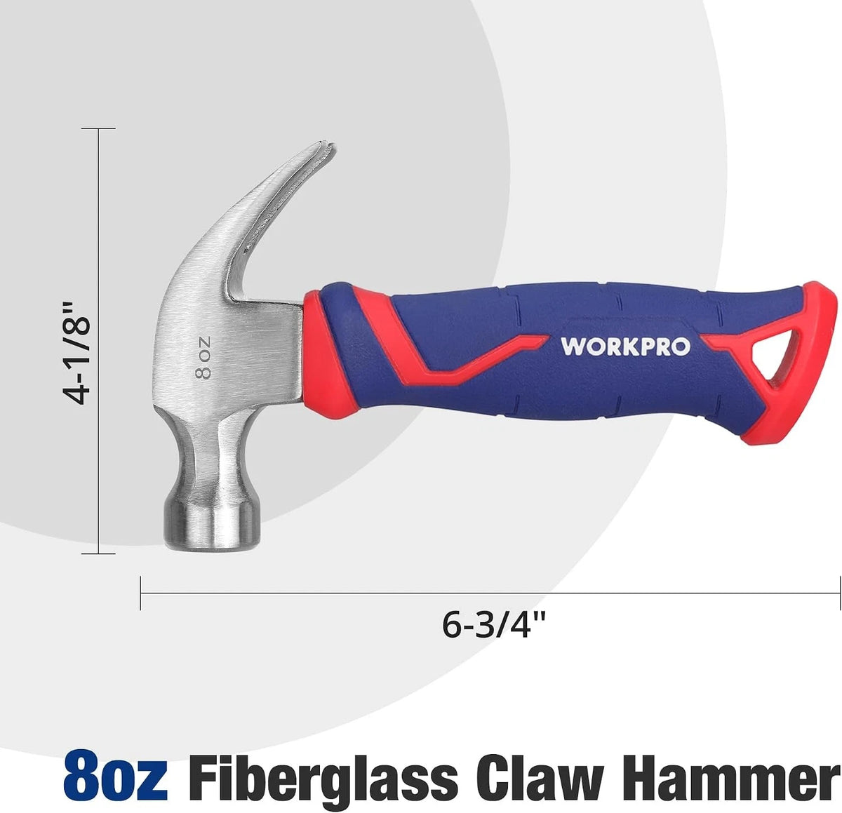 8 oz Claw Hammer for All Purpose Use