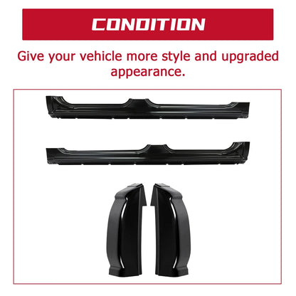 Rocker Panels & Cab Corners for Silverado Sierra 1500 2500 3500 (1999–2007)