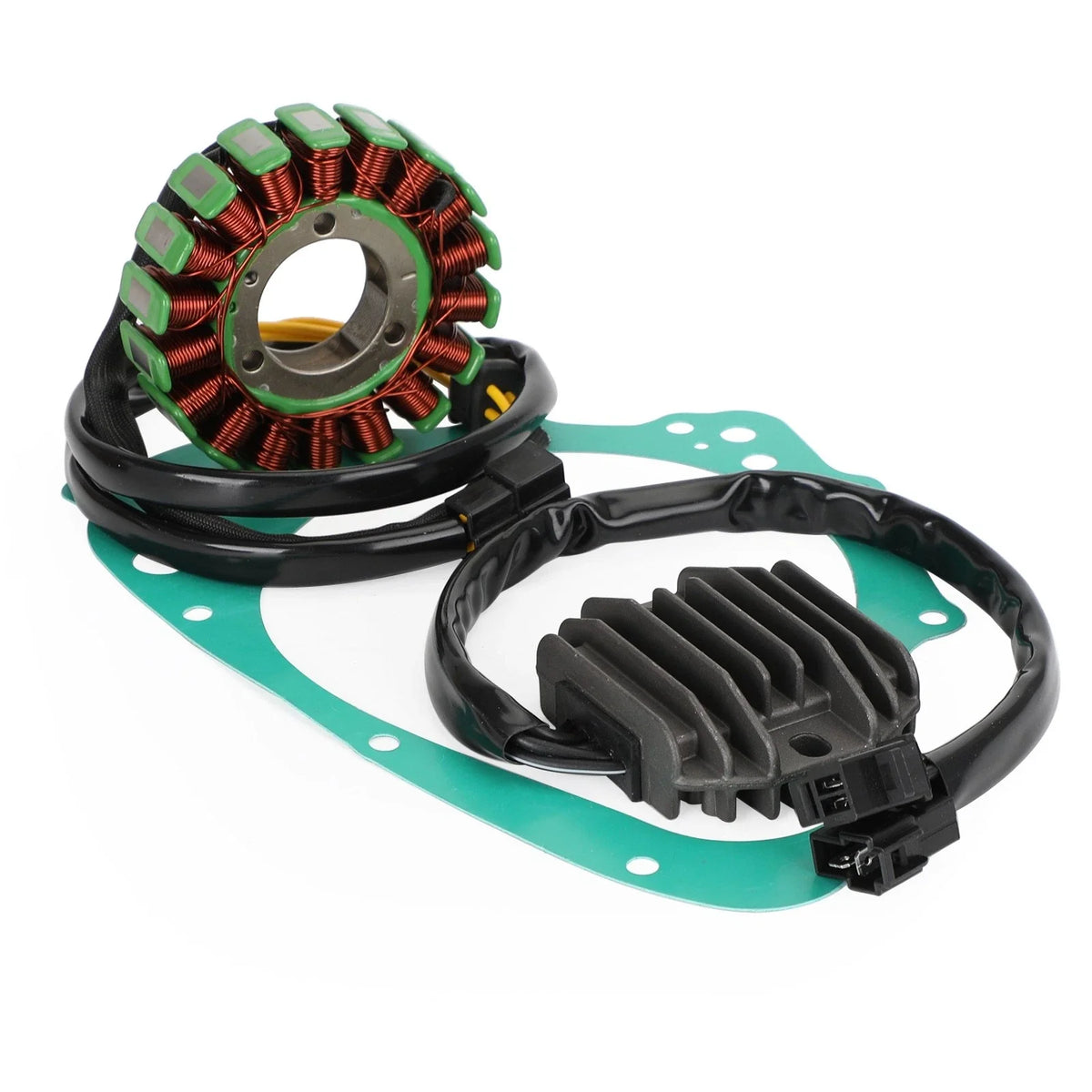 Alternator Stator Kit + Regulator + Gasket for Suzuki GS500F/FH/FM/FU (2004–2009)
