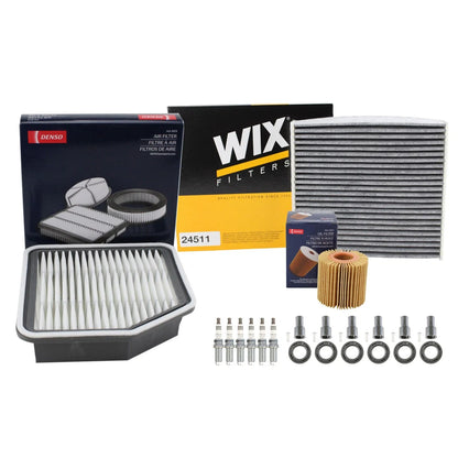 Tune Up Kit with 6 NGK Spark Plugs & Boots for Lexus IS250 (2006–2015)