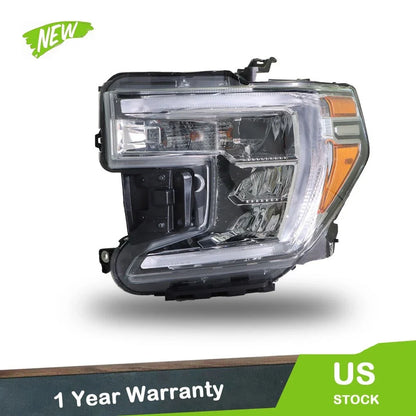LED Headlight w/ DRL Clear Lens Left Side for GMC Sierra 1500 (2019–2021)