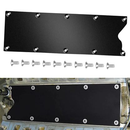 Valley Pan Cover Plate for LS Gen 3 (LS1 LS2 LS3 LS7) - Knock Sensor Delete