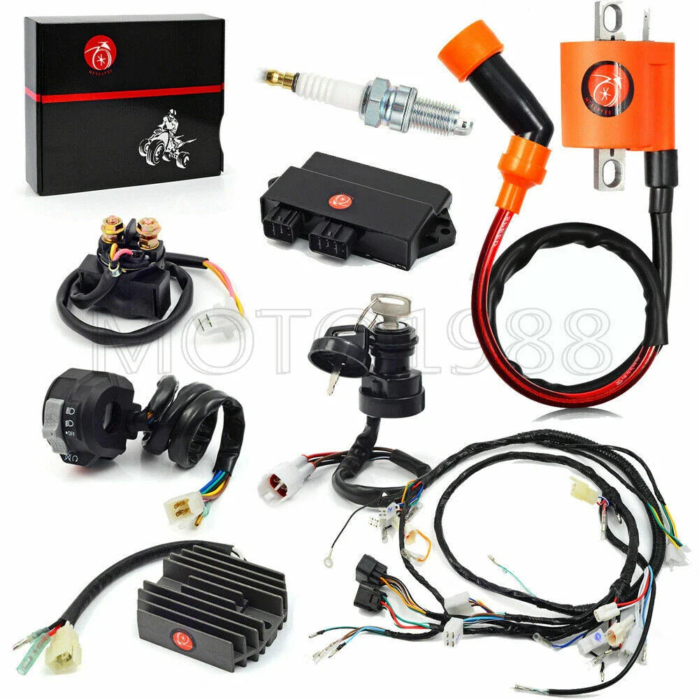 Ignition Coil Wire Harness CDI kit for Yamaha Warrior 350 YFM350X (1997–2001)