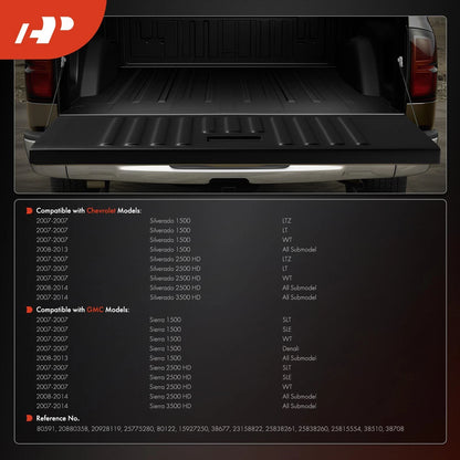 Tailgate Hardware Rebuild Kit for Chevy Silverado GMC (20880358, 20928119)