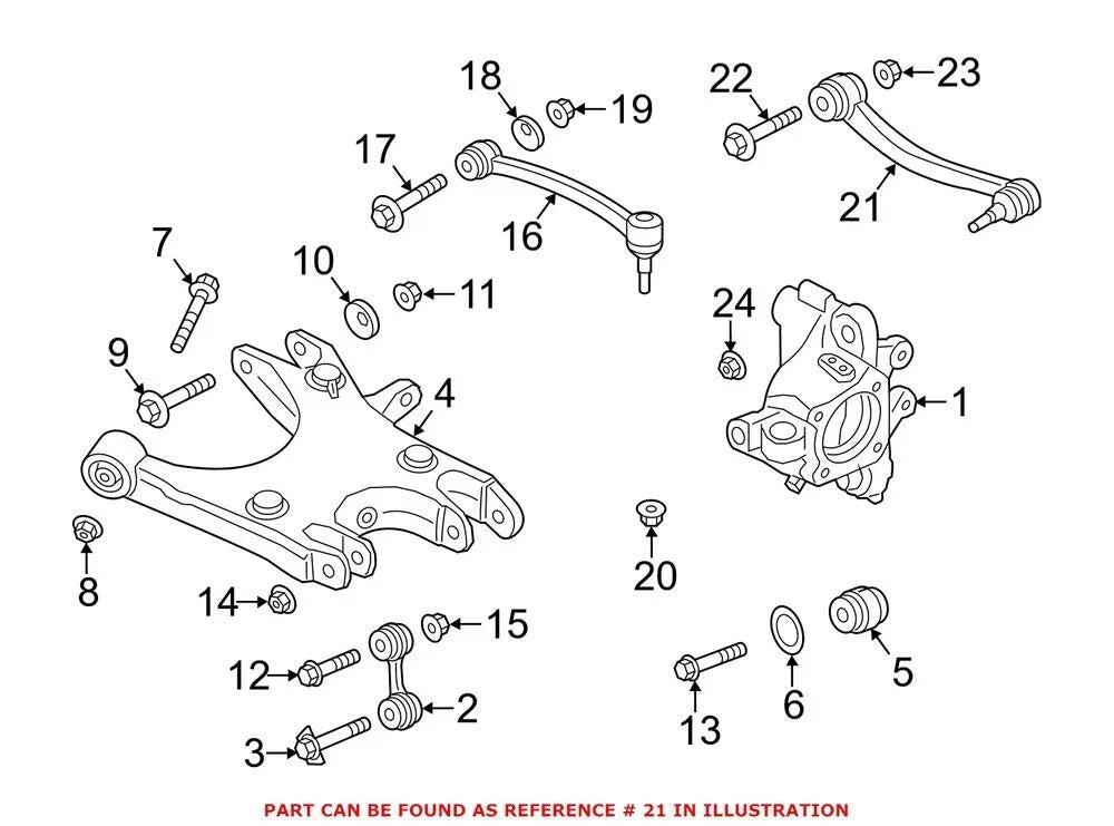 Genuine OEM Suspension Control Arm for BMW M5 M6 M6 Gran Coupe (2012–2019)
