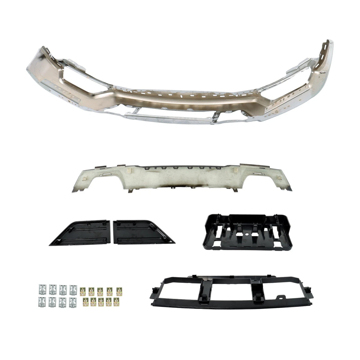 Set of 6 Front Bumper Face Bars for Ford F-150 (2021–2023) BCK89045K