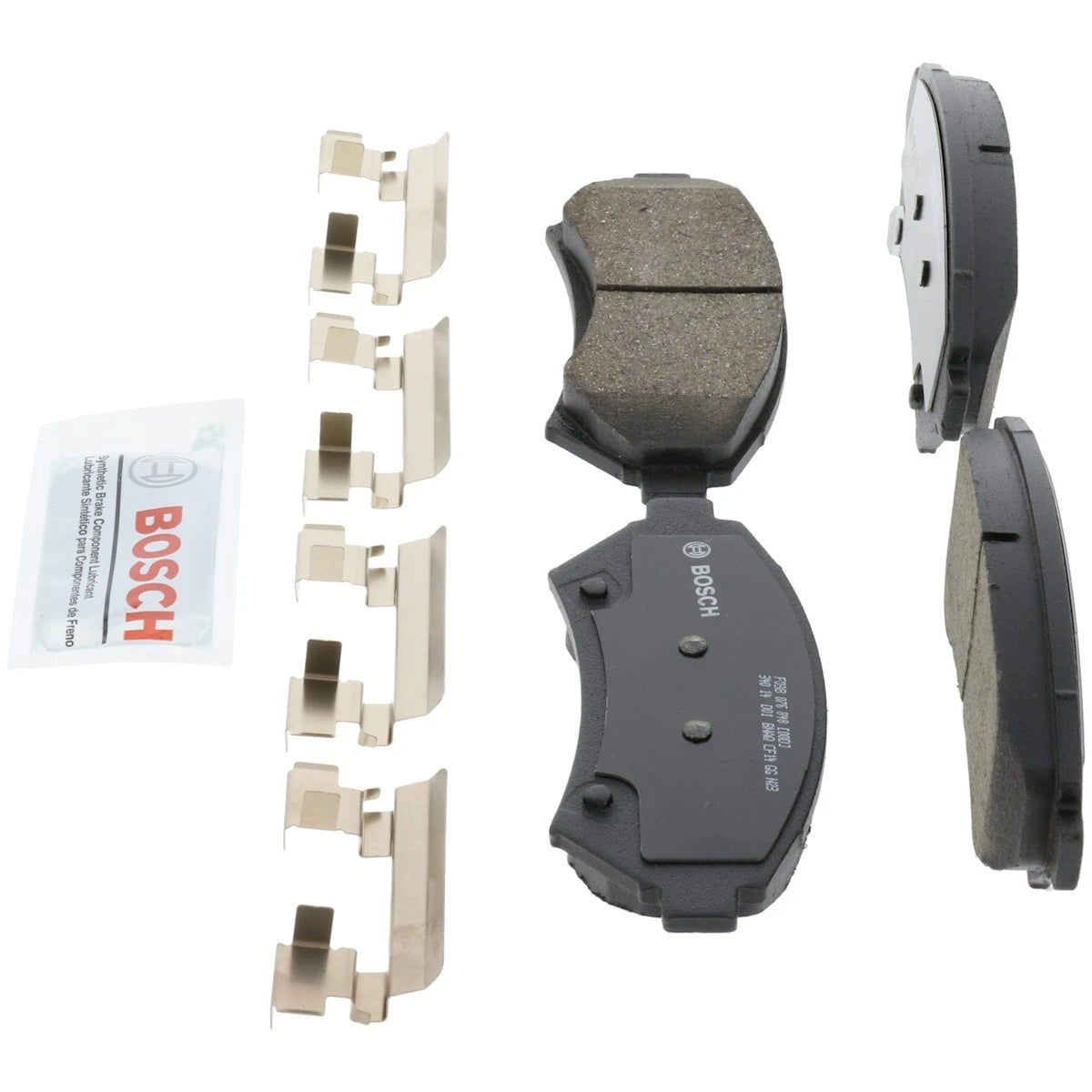 2X BC699 Brake Pad Set Front for Buick LeSabre (1997–2005)