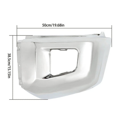 Set of 2 Bumper End Chrome for Toyota Tundra (2014–2021)