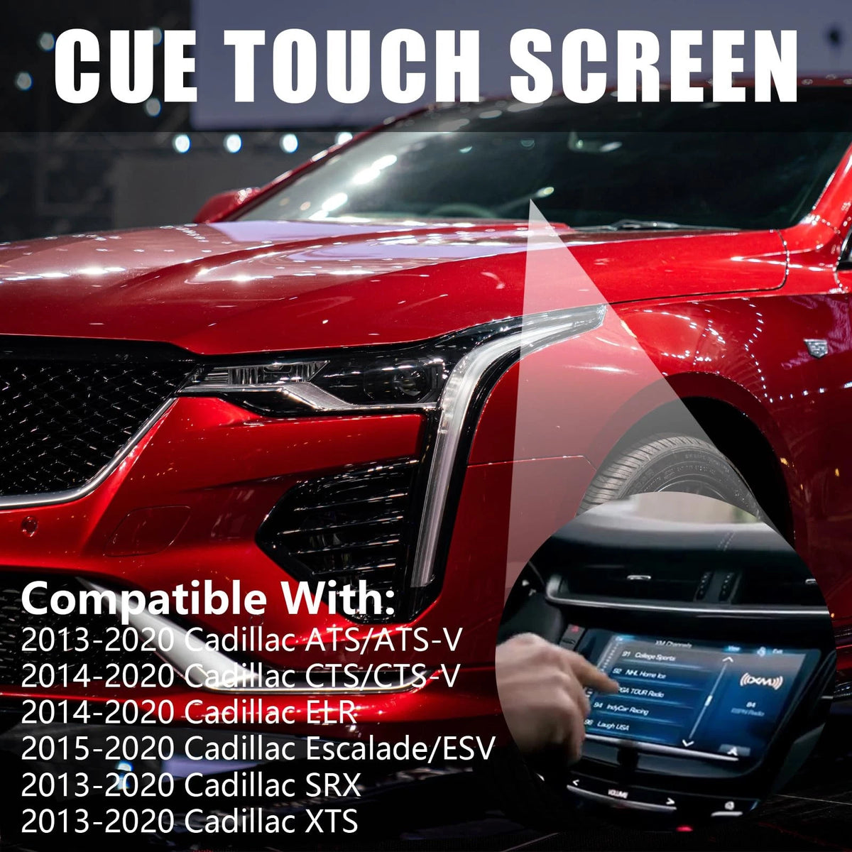 CUE Touch Screen Display Kit for Cadillac (2013–2019)