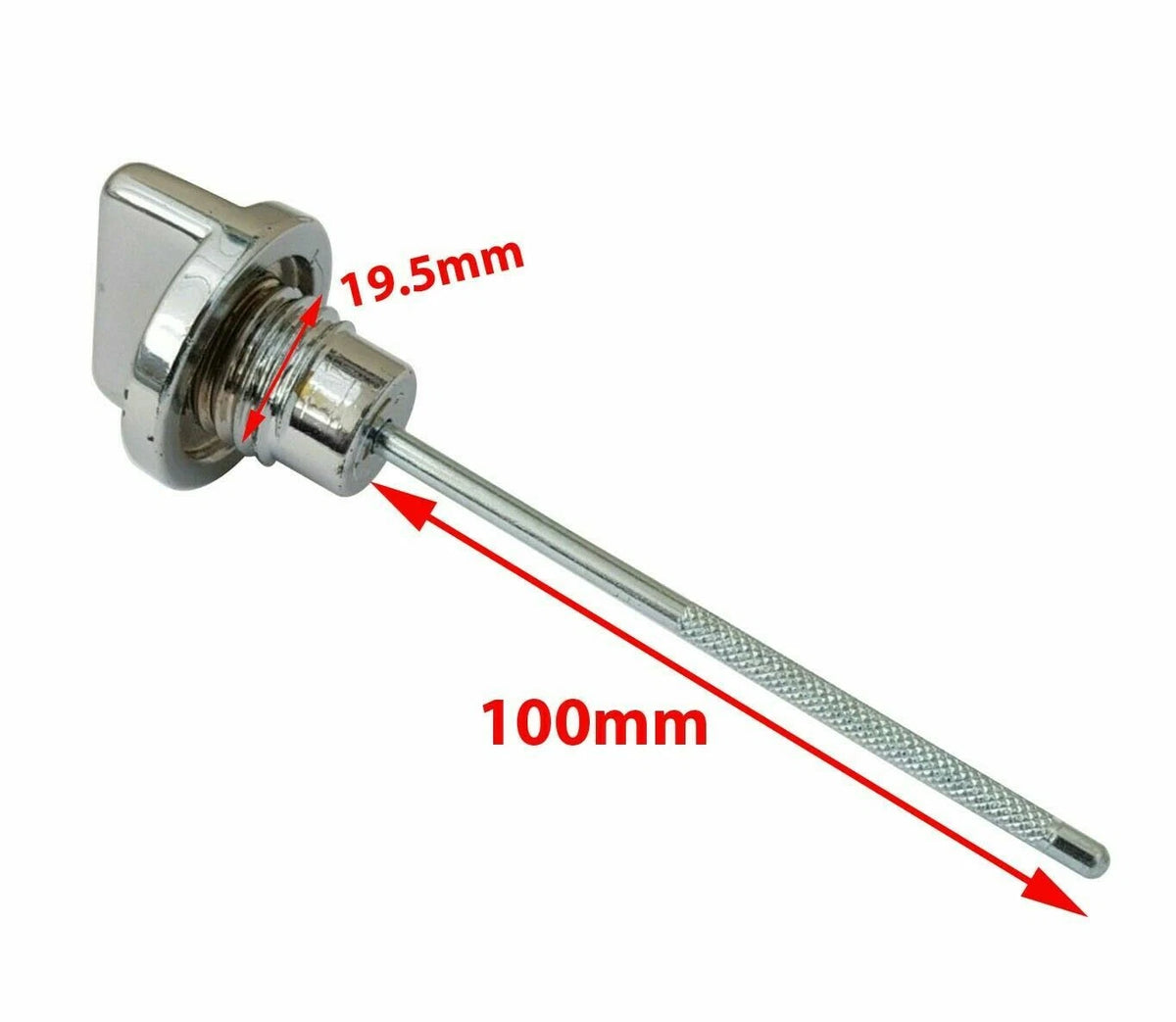 Oil Dip Stick Chrome Finish for Royal Enfield Thunderbird (2000–2023)