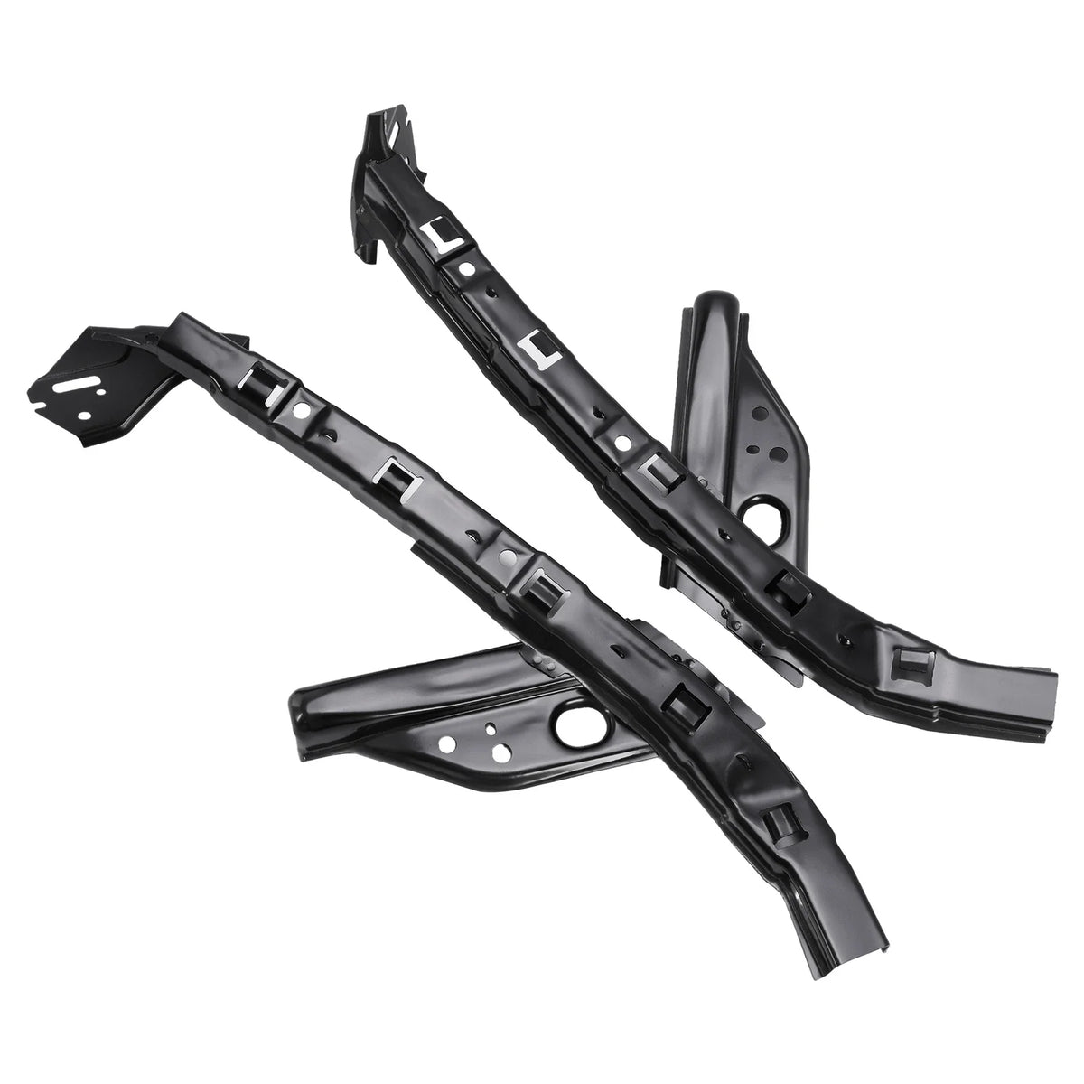 Set of 2 Headlight Bumper Brackets for Honda Civic (2012–2015)