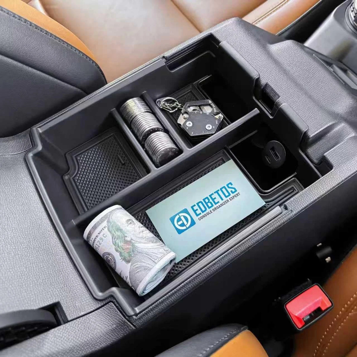 Center Console Organizer Tray for Ford Bronco 4Door (2025)