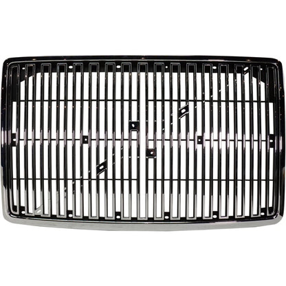 Chrome Horizontal Bar Grille Insert for Volvo VN/VNL (1998–2003) CLX-M0-USA-RV07010008-HD-CL360A70