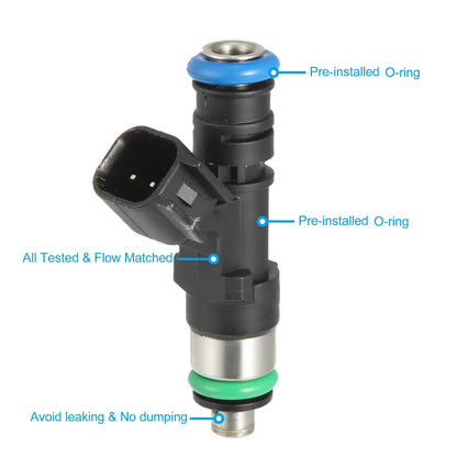 6Pcs Fuel Injector Nozzle 0280158055 for Ford Ranger Explorer (2007–2010)