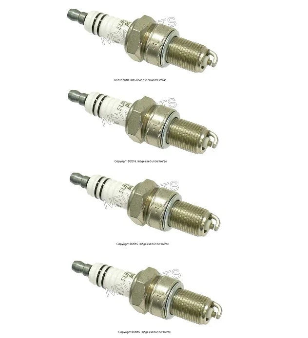 Set of 4 Spark Plugs for Porsche 968 (1992–1995) Bosch WR-7-DC+ 7900