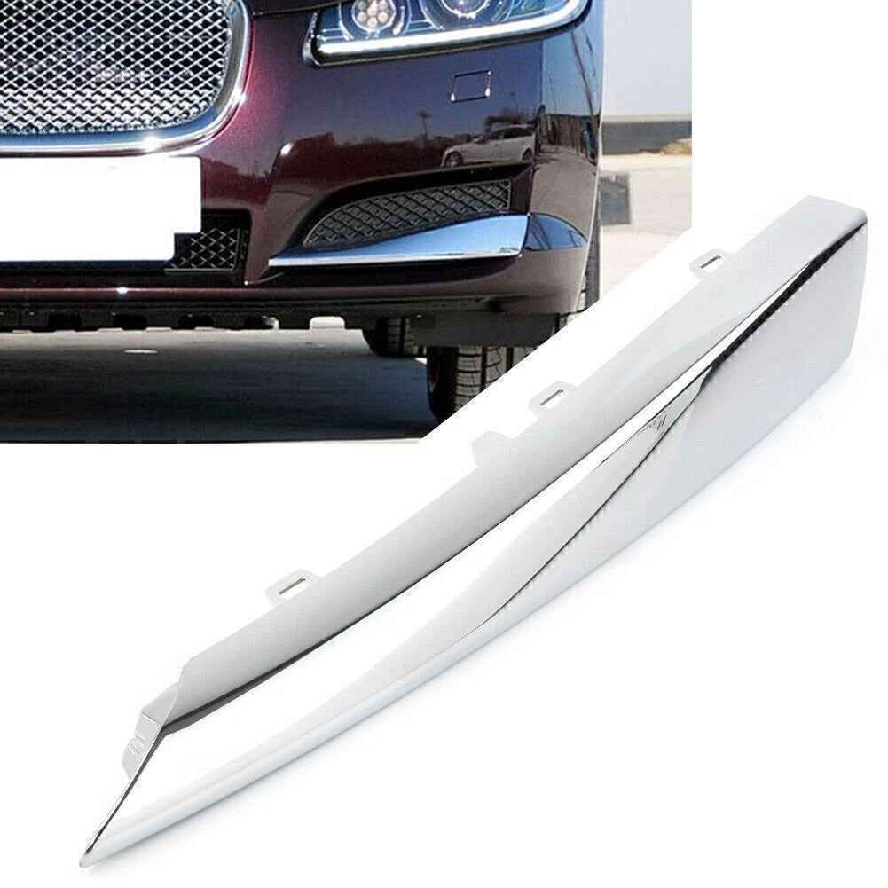Left Front Side Grille Chrome Molding Trim for Jaguar XF (2012–2015)