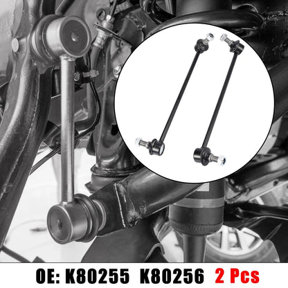 2X Front Suspension Sway Bar End Link K80255 54668CA000 for Nissan Quest (2004–2009)
