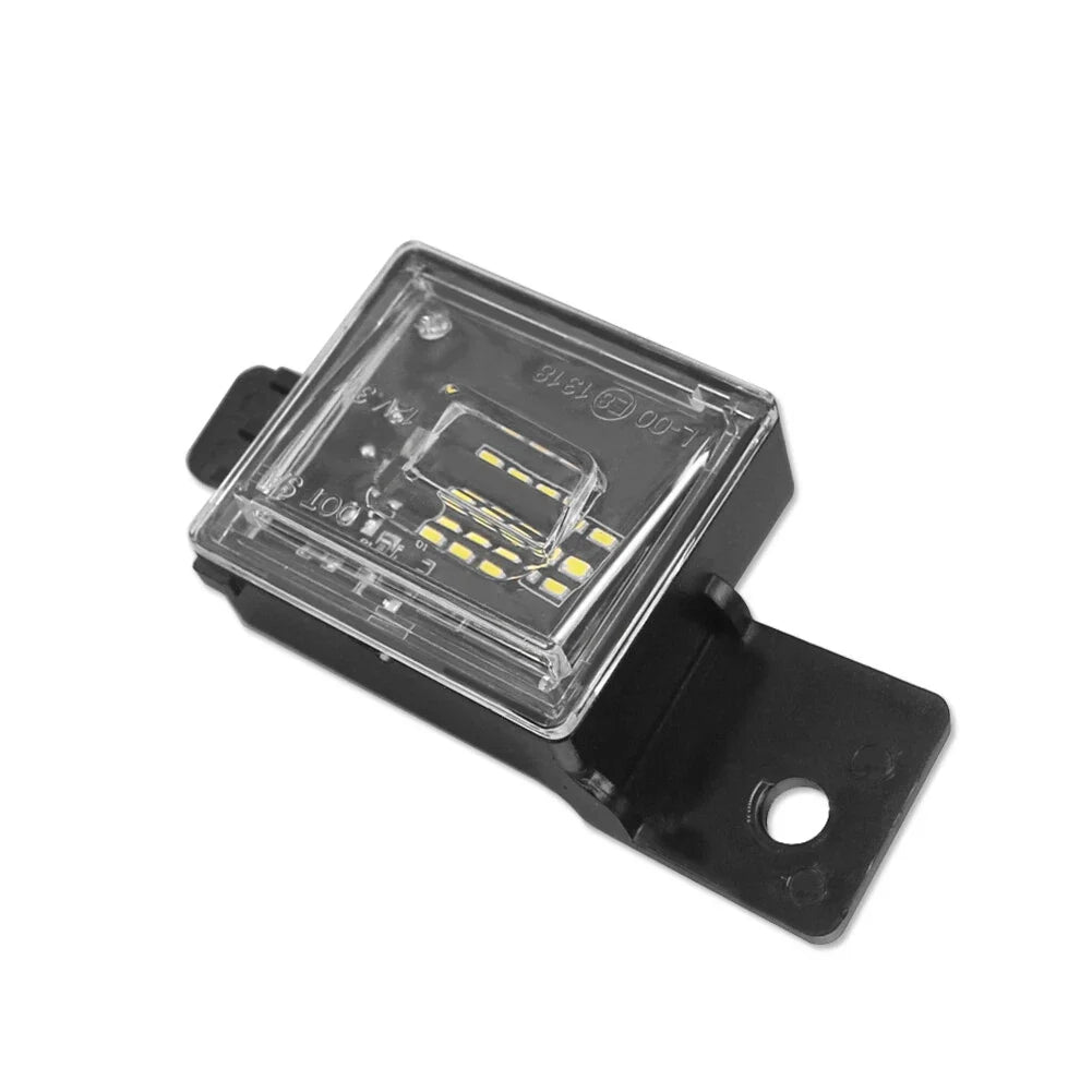 LED License Plate Lights for Chevrolet Silverado GMC Sierra 1500 2500 (2014–2023)