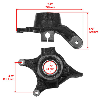 Front Right Knuckle for Polaris Ranger 900 Diesel, RZR 4 800 (2011–2014) - NK152, HH, 5136949, 5136253