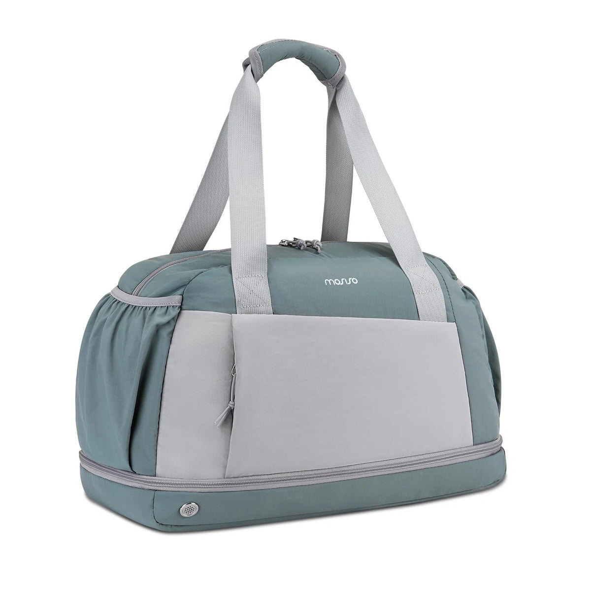 Small Gym Bag for Women - Travel Duffle Carry On Weekender Green