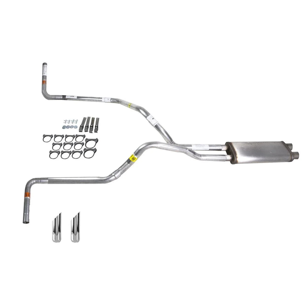 Dual Exhaust Stainless Muffler Pipe for Silverado 1996–1999