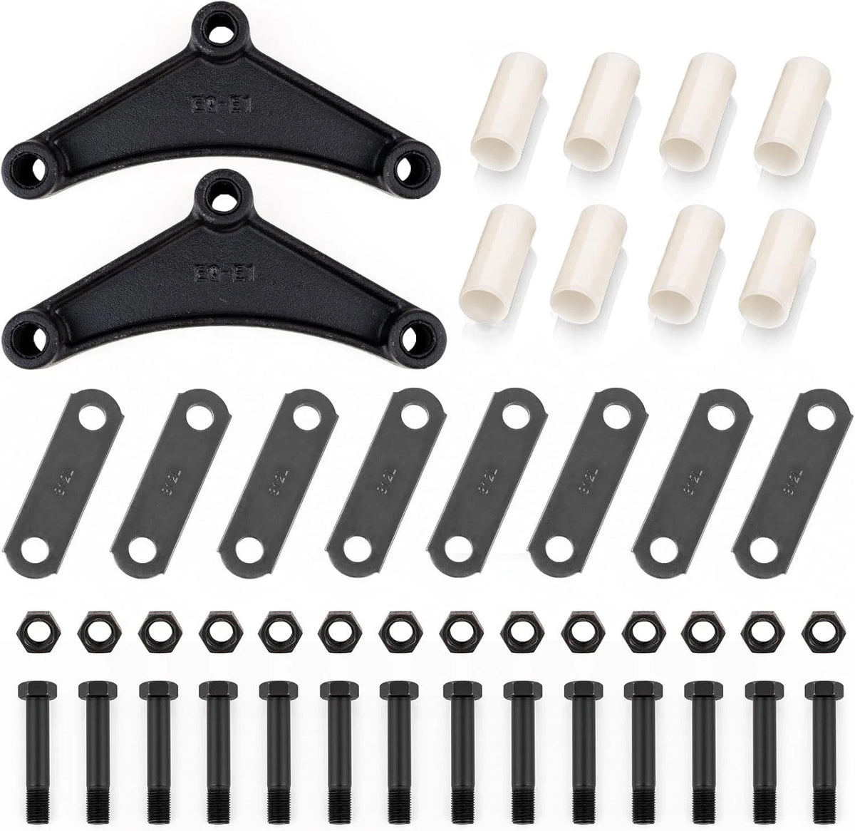 Heavy-Duty Trailer Leaf Spring Kit for Double Eye Springs (3.5K-7.2K Axles)