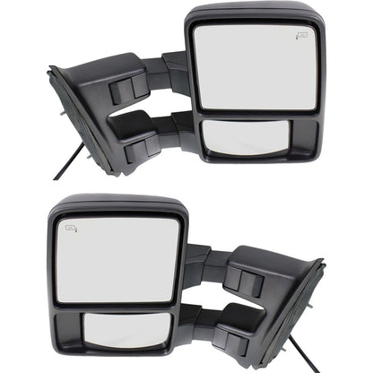 Towing Mirrors Set of 2 Heated for Ford F250 F350