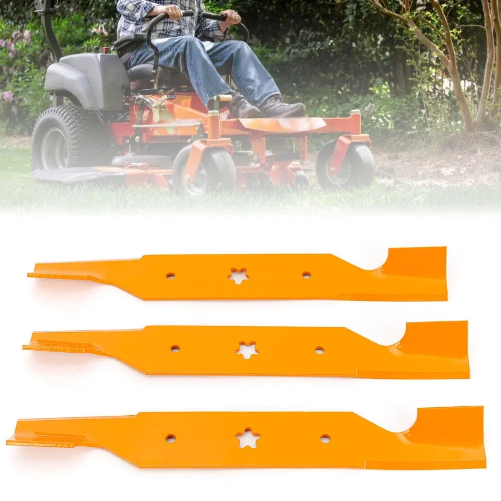 Replacement Blades for Craftsman Poulan Husqvarna 54" (Fits 187254, 187255, 187256)