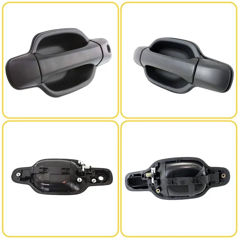 Rear Exterior Door Handle for Chevrolet Colorado/Canyon (2004–2012) - Black
