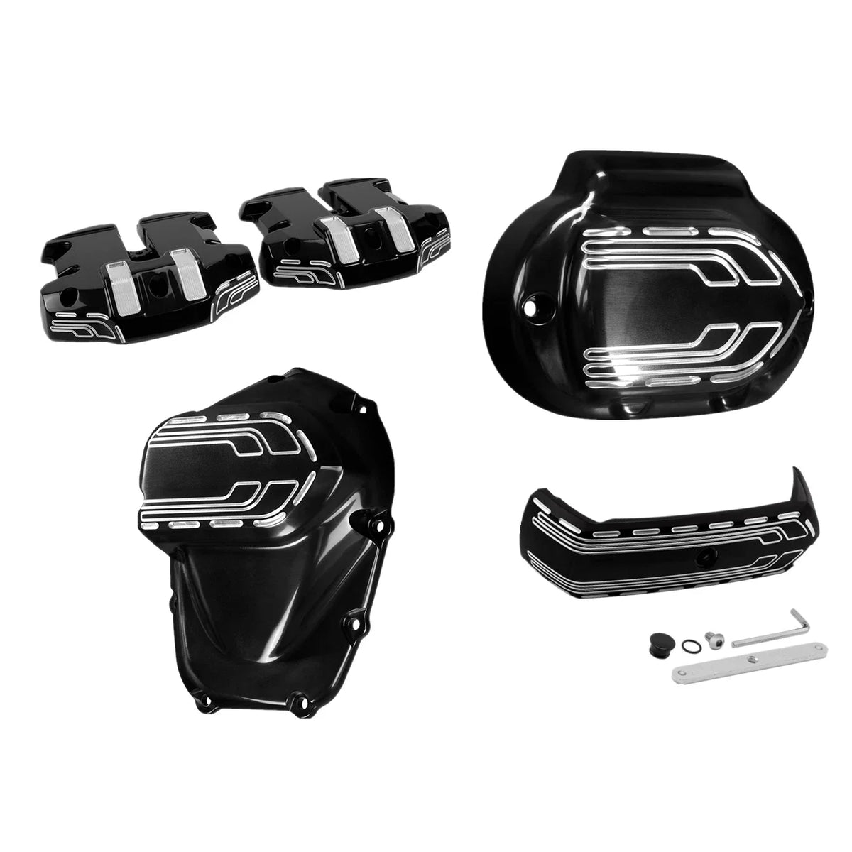 Rocker Box Transmission Side Cam Cover for Harley Touring Street Glide (2017–2020)